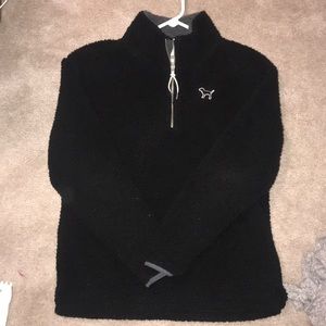 VS pink quarter zip pull over